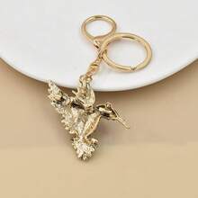 1 Peça Pingente/Enfeite de Bolsa com Beija-Flor Colorido e Strass, Moda Y2K para Mulheres