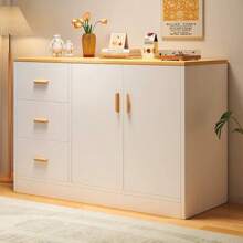 Mueble Organizador De Cocina Minimalista Moderno diseño funcional y elegante almacenamiento optimizado y accesible - Blanco - Ver 1