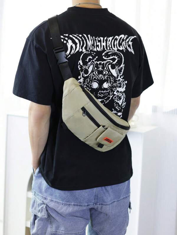 Unisex Multi-Function Casual Sports Cycling Large Capacity Crossbody Chest Bag