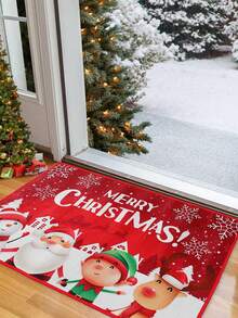 Santa Claus Holding Hands