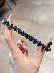 3pcs Jelly Colored Spiral Coil Hair Ties , Elastic Water Resistant Hair Ties , Simple Versatile, Fashionable Elegant, Woman Head Accessories Suitable For High Ponytails, Thick Hair, Leisure, School,Party,Vacation,Clothing Accessories,Summer Fall Winter,Hair Ties Ties Accessories, Hair Accessories, Home Beauty Women Accessory Gifts ,Hair Rope