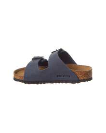 Birkenstock Arizona Narrow Birkibuc Sandal - Màu xanh lam - Xem 3