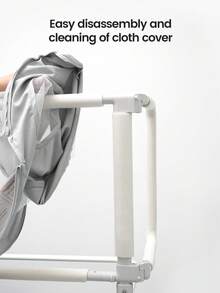 80cm/31.5in Babybbz Portable Bed Fence, One Side Free Of Installation, Baby Fall Protection Fence, Bedside Baby Guard, One Side Available