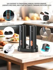CLITON Electric Salt & Pepper Grinder