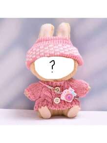 Doll Clothes For Labubu, Labubu Outfit Sets Suitable For 17cm Doll Clothes/Accessories, Doll Collection Wardrobe, Labubu Doll Bag And Accessories, Cloth Doll Costumes Suitable For 1st/2nd Generation Blind Box, Including Sitting And Standing Pose Series (Doll Not Included)