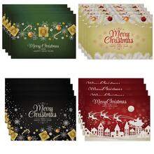 4 piezas Manteles individuales resistentes al calor, resistentes al aceite y a las manchas, posavasos de jarrón beige, tapetes para tazas de café, lavables, fáciles de limpiar, antideslizantes, resistentes al calor, adecuados para habitación, mesa de comedor, hogar, decoración de fiesta, ideal para vacaciones, fiesta, reunión, cumpleaños, boda, regalo, cena, al aire libre, picnic