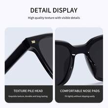 15PCS/Set Multi-Style Sunglasses  Men And Women Classic Square Frame, Aviator Frame, Sports Sunglasses ,With Colorful Lenses UV400 Protection Whether It Is Fishing, Cycling, Windproof, Sports, Driving Or Daily Outings, This Set Of Sunglasses Can Be Accurately Adapted,High-Quality Glasses, Whether For Gifts Or Personal Use, Glasses Wholesale You Can't Go Wrong - 彩色 - 查看 8