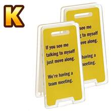 Acrylic Desk Sign "I Will Be Back In 10 Minutes, But If I Don't Come Back, Please Read This Sign Again" Humorous Office Decoration, Unisex Colleague Gifts, Multifunctional Room With Various Slogan Decorations.Desk Accessories,Desk Accessories Office,Office Decor,Office Decor And Accessories, Room Decor Home Decor Ornaments Home Miniature Things