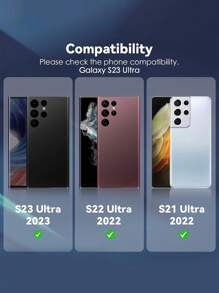 一套摄像头镜头保护膜，兼容三星 Galaxy S25 Ultra、S25、S25 Plus、S24 Ultra、S24、S24 Plus、S23 Ultra、S23、S23 Plus 以及 A14、A15、A16、A36、A55、A54、A25 等型号。高清钢化玻璃铝合金边框，后置摄像头镜头保护膜，适合日常、办公和居家使用。晶莹剔透的镜头保护膜，防水、防震、防摔、防刮、防指纹，全覆盖。 - 彩色 - 查看 5