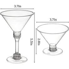 15 pezzi bicchieri da champagne trasparenti, dal design moderno e semplice. Tazze per mousse e tazze per torte adatte per realizzare torte e dessert estivi