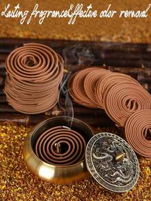 20 rolek kadzidełek cytronelowych – naturalny odstraszacz szałwii, kwiatowy, sandałowy, odświeżający zapach, składniki do pomieszczeń, wiele zapachów do medytacji, jogi i oczyszczania domu lub biura, taras, kemping, artykuły gospodarstwa domowego, zestaw cewek aromaterapeutycznych do aromaterapii i medytacji, spirala zaprojektowana, aby zapach utrzymywał się przez długi czas, wstrzyknij kojący zapach spokoju ducha, jako prezent urodzinowy z okazji ukończenia szkoły