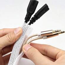 1 cái ống bọc cáp tự giãn nở 5mm/8mm/10mm/13mm/20mm, ống bảo vệ cáp dữ liệu PET, bộ sắp xếp cáp có thể mở rộng, kích thước tùy chỉnh, bọc cáp PET, bảo vệ cáp cách điện tự đóng. - Nhiều màu - Xem 8