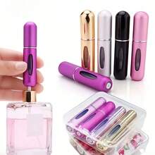 1pc Mini Refillable Perfume Atomizer Bottle – 5ml Travel-Size Spray Pump, Portable & Leakproof Fragrance Dispenser For Purse, Pocket & On-The-Go Use - 紫色 - 查看 1