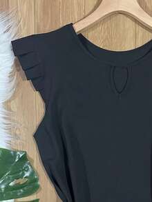 Women Tops - Black - View 2