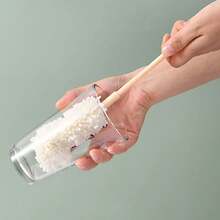 Sponge Cleaning Cup Brush PP Silicone Cup Brush Cleaning Brush Small Brush Bottle Brush Teacup Brush Glass Cup Brush