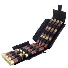 Portacargador táctico de 25 rondas calibre 12, portacartuchos de munición, soporte de balas para pistola de airsoft, accesorios de caza para rifle - Gris Oscuro - Ver 5