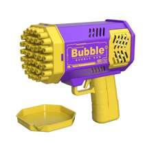 40-Hole Handheld Bubble Machine Automatic Toy Bubble Gun Outdoor Wedding Event Props Birthday Party Favors Outdoor Water Play Christmas Toys Favors No Bubble Liquid No Batteries