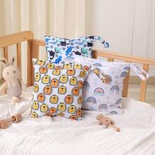 1 حزمة أكياس جافة رطبة مقاومة للماء قابلة لإعادة الاستخدام مع، حقيبة شاطئ حمام لياقة بدنية حقيبة يوغا مستلزمات الحمام منظم حضانة لملابس السباحة والملابس الرطبة