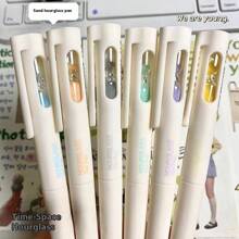 Rotating Sand Pen 0.5mm Neutral Pen, Minimalist High-Quality Stationery