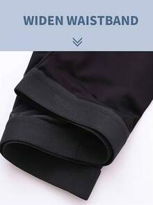 5pcs/Set Men's Silk Blend Boxer Briefs, Solid Color Underwear & Sleepwear Shorts - Multicolor - View 6