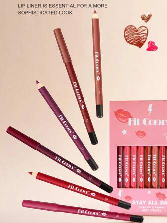 12 colores de delineador de labios mate, el set de regalo perfecto, ideal para amantes del maquillaje de labios, uso diario y ocasiones especiales