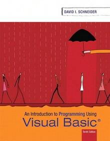 Introduction To Programming Using Visual Basic (Paperback) By David Schneider - Single Book - View 1