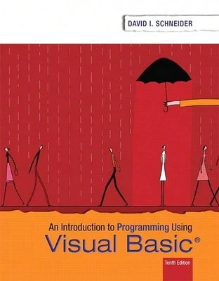 Introduction To Programming Using Visual Basic (Paperback) By David Schneider - Single Book - View 1