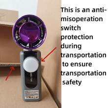 Rechargeable Digital Display Handheld Fan - 3000mAh/1800mAh 5-Speed Quiet And Powerful Portable Fan, Type-C Charging, Lightweight For Outdoor, Home, Travel - Ideal Cooling Gift, Rechargeable Portable Fan, Outdoor Cooling Device, Durable Plastic Body (Note: Not For Use By Infants And Young Children To Avoid Pinching Injuries)