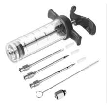 Turkey Brine Injection Marinade Syringe, Meat Tenderizer Injector For Steak, Roast, BBQ