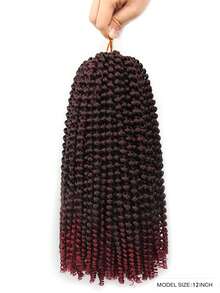 Spring Twist Crochet Hair – 8 To 12 Inch Synthetic Braiding Extensions For Passion Twist & Butterfly Locs, Soft Short Curly Twist Hair For Women, Natural Look, Lightweight & Easy To Install, Available In 1 Or 3 Packs - Multicolor - View 14