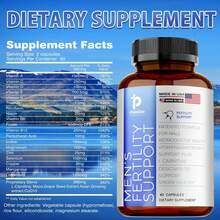 PSLALAE Men's Fertility Support - Supports Energy And Vitality,Increase  Count, Supports Reproductive Health - 60pcs - 60 Capsules(60粒膠囊) - 查看 2