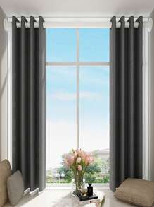 1pc Adjustable Stainless Steel Closet Rod, Expandable Bathroom Towel Bar, Clothing Rack, Curtain Rod, Wardrobe Hanging Rod, Retractable Shower Curtain Rod, Balcony Pole - No Drilling Required, Fits Curtains, Doors And Clothingbedroom - Multicolor - View 8