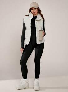 NcmRyu 1 Stück Damen Slim Fit nahtloser einfarbiger Stehkragen eng anliegender formender Outdoor Fitness Workout Running Yoga Jumpsuit Shapewear Bodysuit