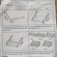 Estante de almacenamiento de gafas de varios niveles de acrílico - Estante de almacenamiento en niveles, adecuado para gafas de moda, gafas de sol y accesorios - Diseño minimalista, para uso doméstico y comercial, estante de exhibición de gafas, organizador de escritorio multifuncional, estantería de exhibición al por menor