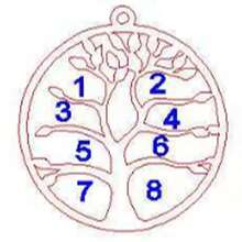 1pc Customized Tree Of Life Keychain, Personalized Last Name Keychain, Stainless Steel Chain Keychain Car Backpack Decorative Ornaments Gift, Christmas Gift Labor Day Gift Unique Customized Family Jewelry, Bridesmaids Gold Fashion, Autumn Fashion