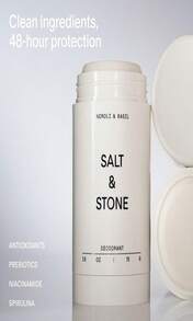 SALT &Amp; STONE Aluminum Free Deodorant | Extra Strength 48 Hour Protection For Women &Amp; Men | Made With Seaweed Extracts, Shea Butter &Amp; Prebiotics (Neroli &Amp; Basil) - 顏色D - 查看 2