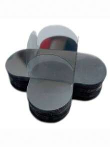 200 Clear Acetate Molds With 4 Thin Sweet Petals - 無色 - 查看 3