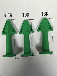 3Pcs Silicone Sealant Nozzle Professional Filling Tools - Sealant And Grout Epoxy Piston Accessories, Durable Silicone Tools - Easy To Clean, For Floor And Tile Gaps, No Power Required. - Green - View 10