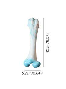 Juguetes de masticar indestructibles para perros masticadores agresivos - Huesos de TPR y nailon ultra resistentes, juguetes interactivos para razas medianas y grandes, perfectos para combatir el aburrimiento y el juego al aire libre