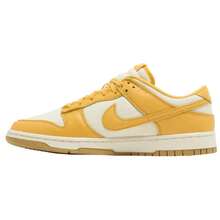 Nike Dunk Low University Gold Coconut Milk HF4867-739 Mens New Vintage-Spring Summer-Inspired Running Shoes, Shock-Absorbing Comfort, Gym To Streetwear-Back To School - 金黃色 - 查看 3
