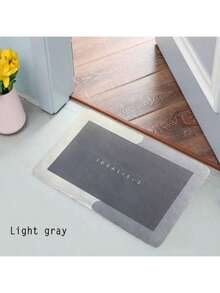 1/2 Piezas Alfombra de Terciopelo Cristal Suave Absorbente Alfombra de Secado Rápido Decoración de Halloween Alfombra Decoración de Habitación Tapis Decoración de Otoño Tapis Regreso a la Escuela Decoración de Baño y Cocina Alfombra de Cocina