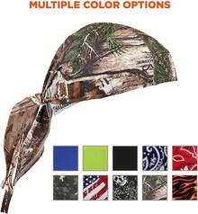 Ergodyne Chill-Its 6615 - Gorro Dew Rag - Camuflaje Realtree - Ver 5