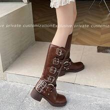 Women Western Boots - Brown - View 5