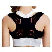 1Pc Posture Maintenance Straps Adjustable Back Shoulder Straps Same Style For Men And Women Suitable For Fitness Sports And Office Use Anywhere Gym Accessories