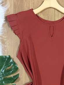 Women Tops - Burnt Orange - View 2