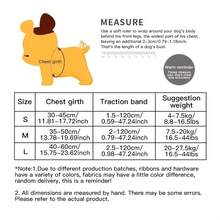 Dog Rope Dog Backpack Pet Traction Rope Denim Stitching Chest Strap Dog Walking Rope Dog Collar 3pcs Set, Without Battery