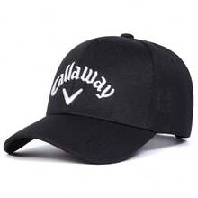 1pc Men's Embroidered Logo Baseball Cap, Streetwear Fashion Casual Hat For Spring, Autumn, Travel, Beach Vacation - Multicolor - View 4