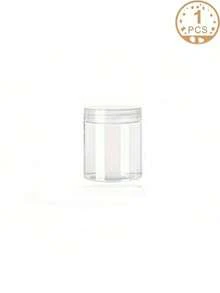 1/2/3/5/6 Packung 120ml klare Plastikdosen mit Deckeln, Weithaltige nachfüllbare Aufbewahrungsbehälter, leere runde Behälter für Süßigkeiten, Perlen, Lotion, Schleim Herstellung und Lebensmittelaufbewahrung