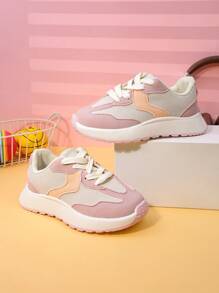Slim Waist Girls' 2025 New Autumn & Winter Style – Internet-Famous Thick-Soled Student Casual Shoes, Breathable Sports Shoes