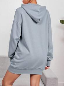 Women Sweatshirts - Grey - View 2